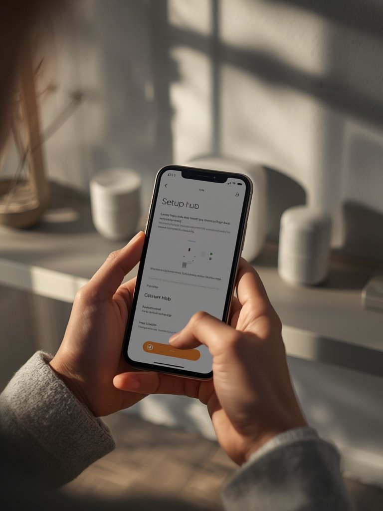 AI smart home hub setup - Illustration 2