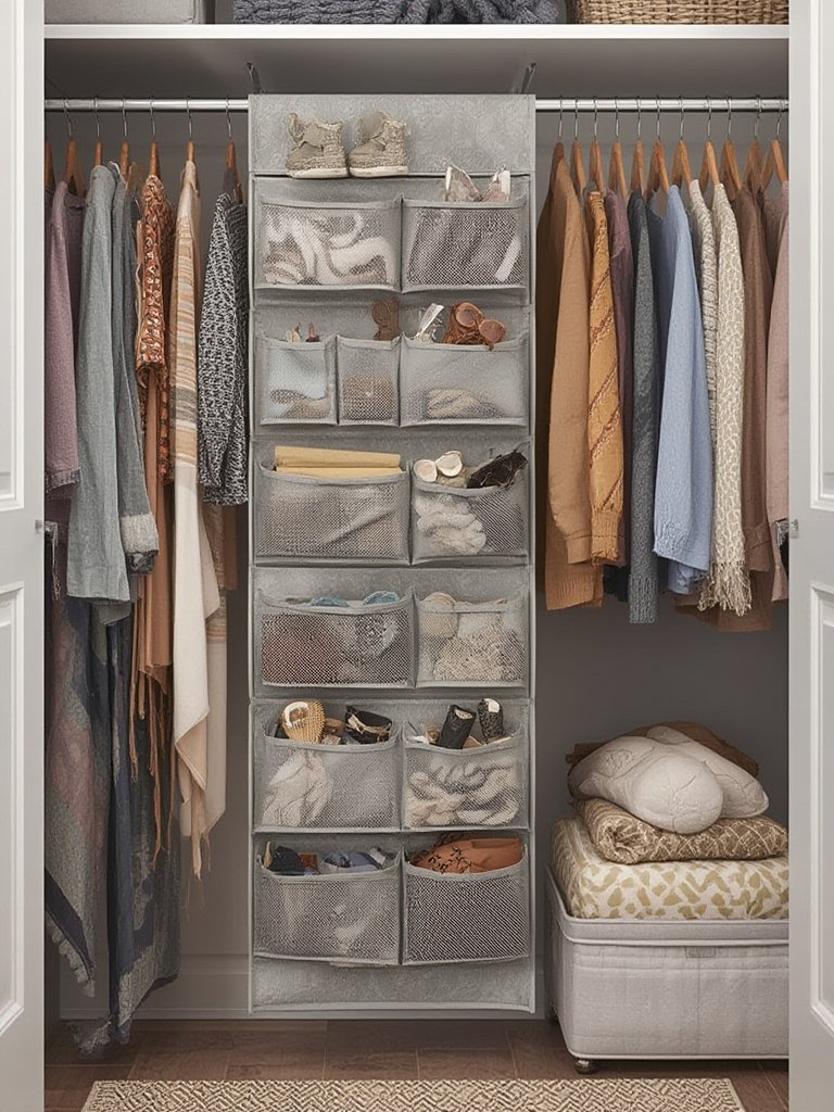 door organizer in action