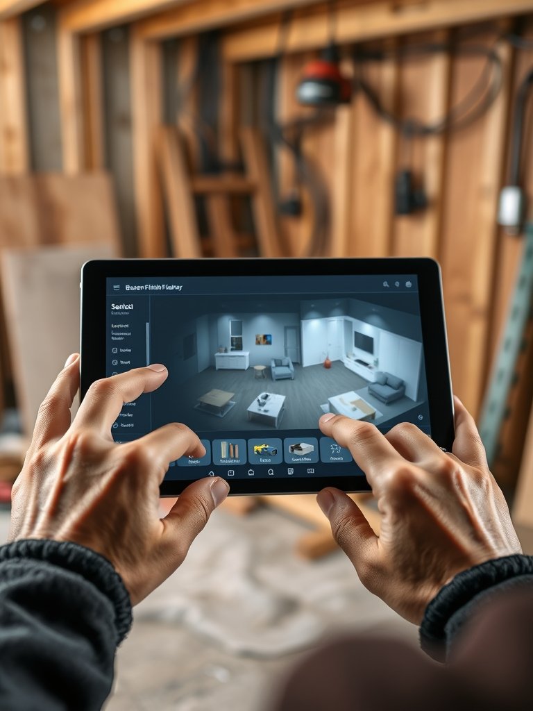 AI basement finishing planner - Illustration 2