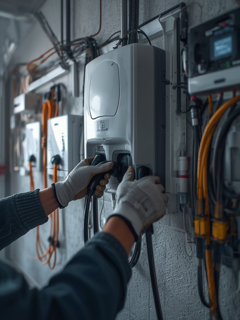 EV charging station home installation - Illustration 2