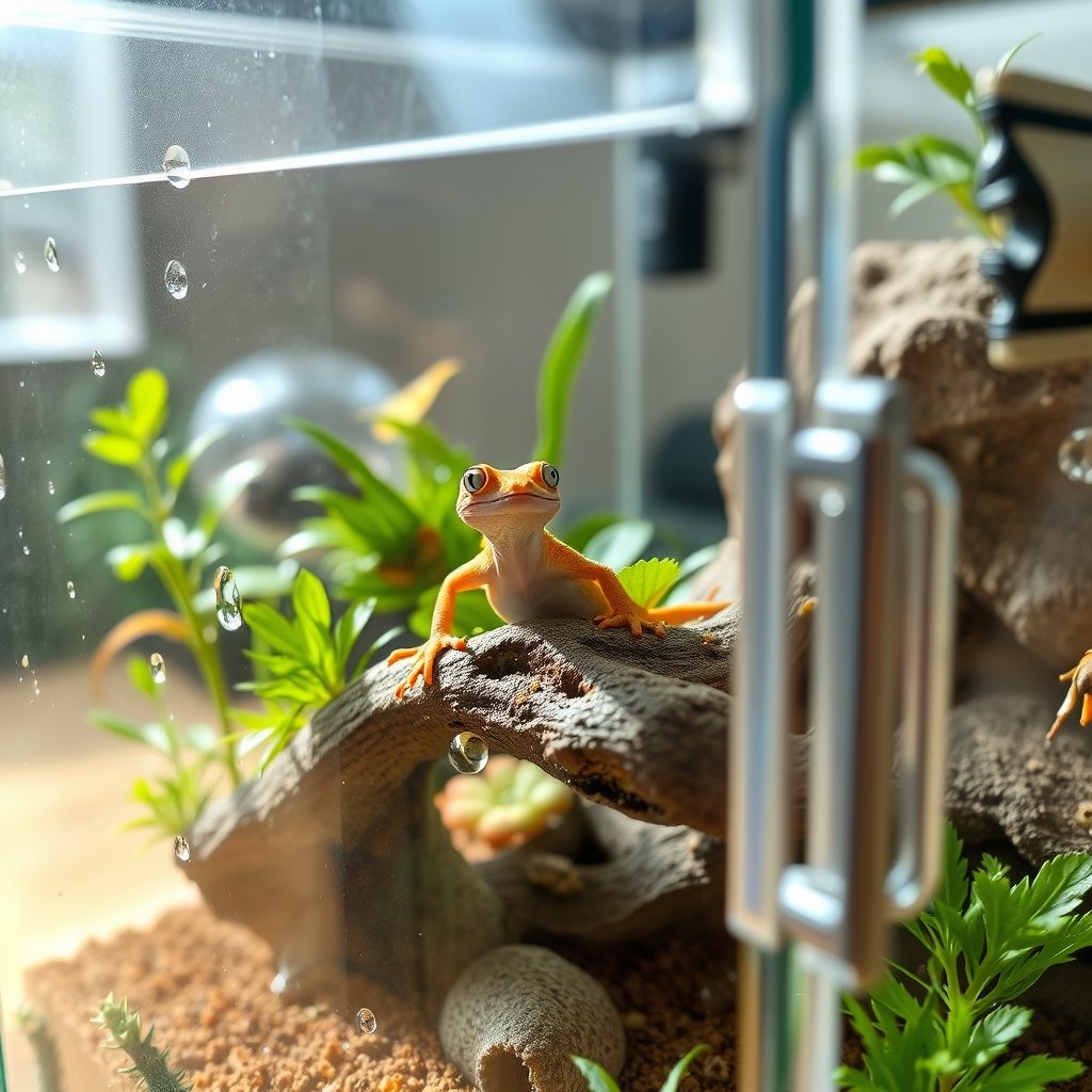 micro terrarium in action