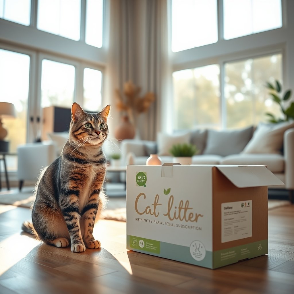cat litter subscription - Illustration 1