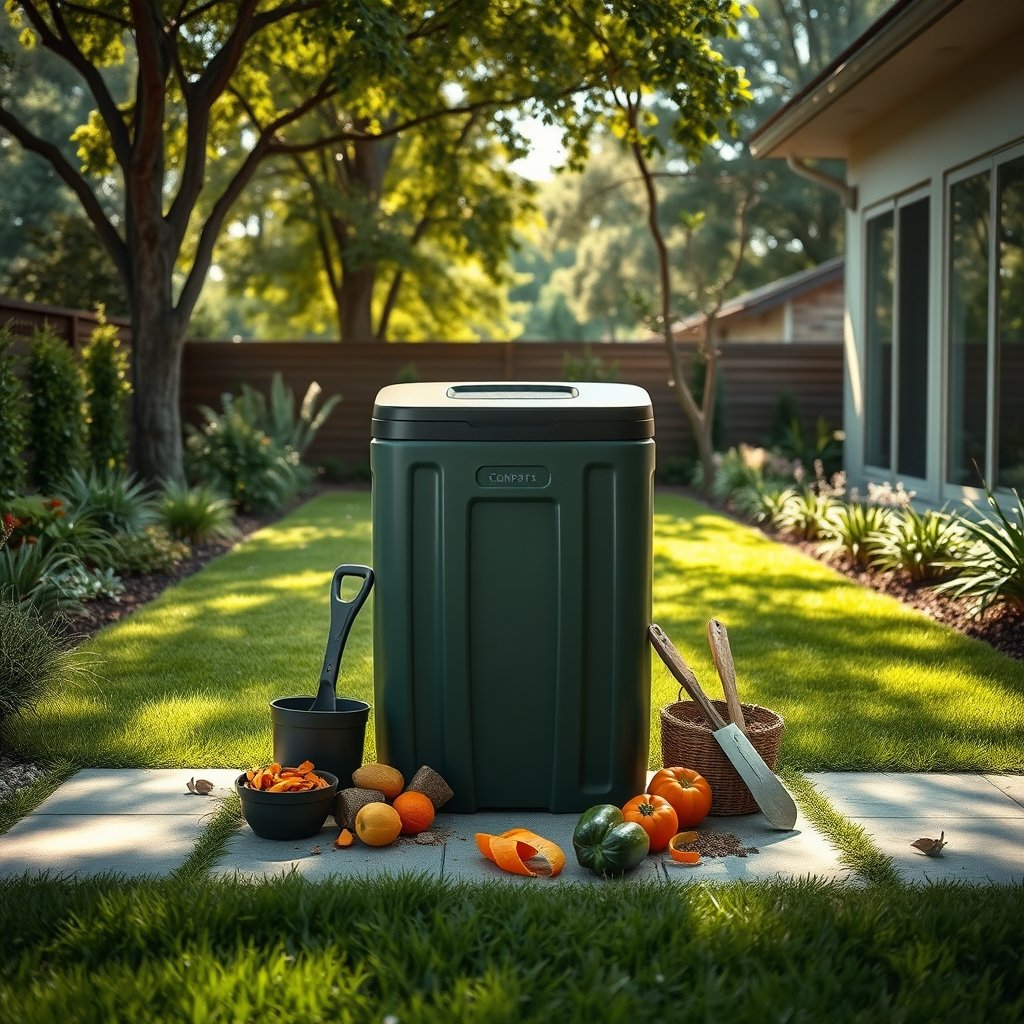 composting bin - Illustration 1