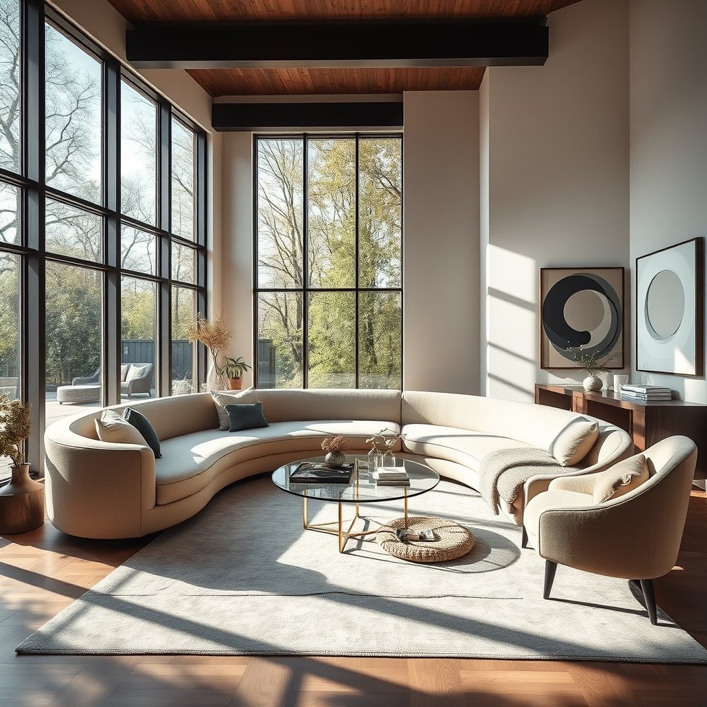 curved furniture trend - Illustration 1