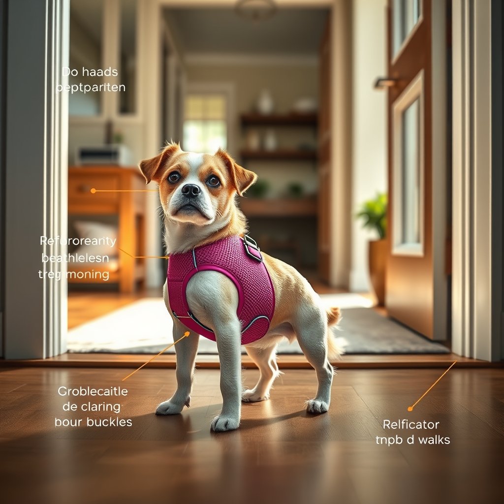dog harness product view