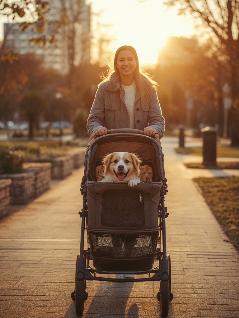 dog stroller - Illustration 3