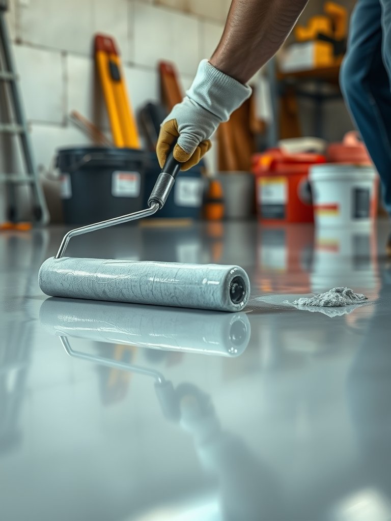 garage floor epoxy coating cost - Illustration 2
