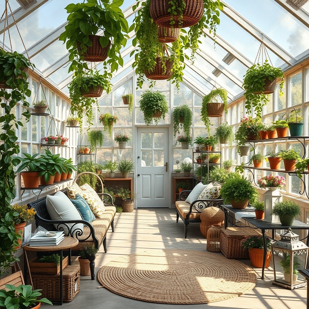 greenhouse decorating ideas - Illustration 1