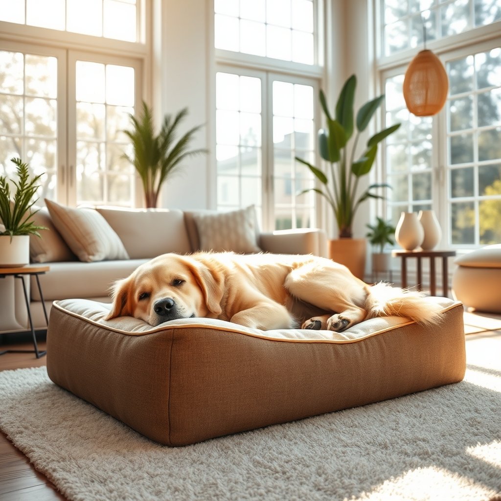 orthopedic dog bed - Illustration 1