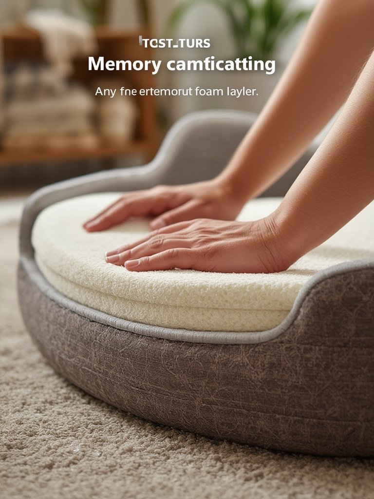 orthopedic dog bed - Illustration 2