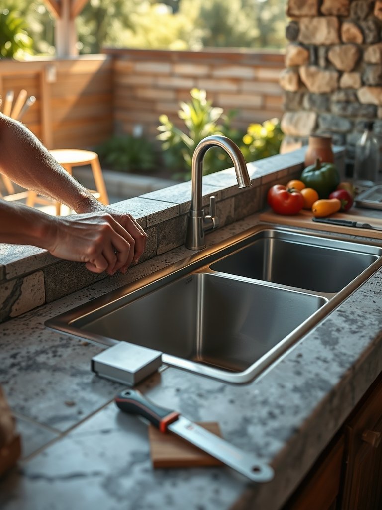 outdoor kitchen ideas - Illustration 2