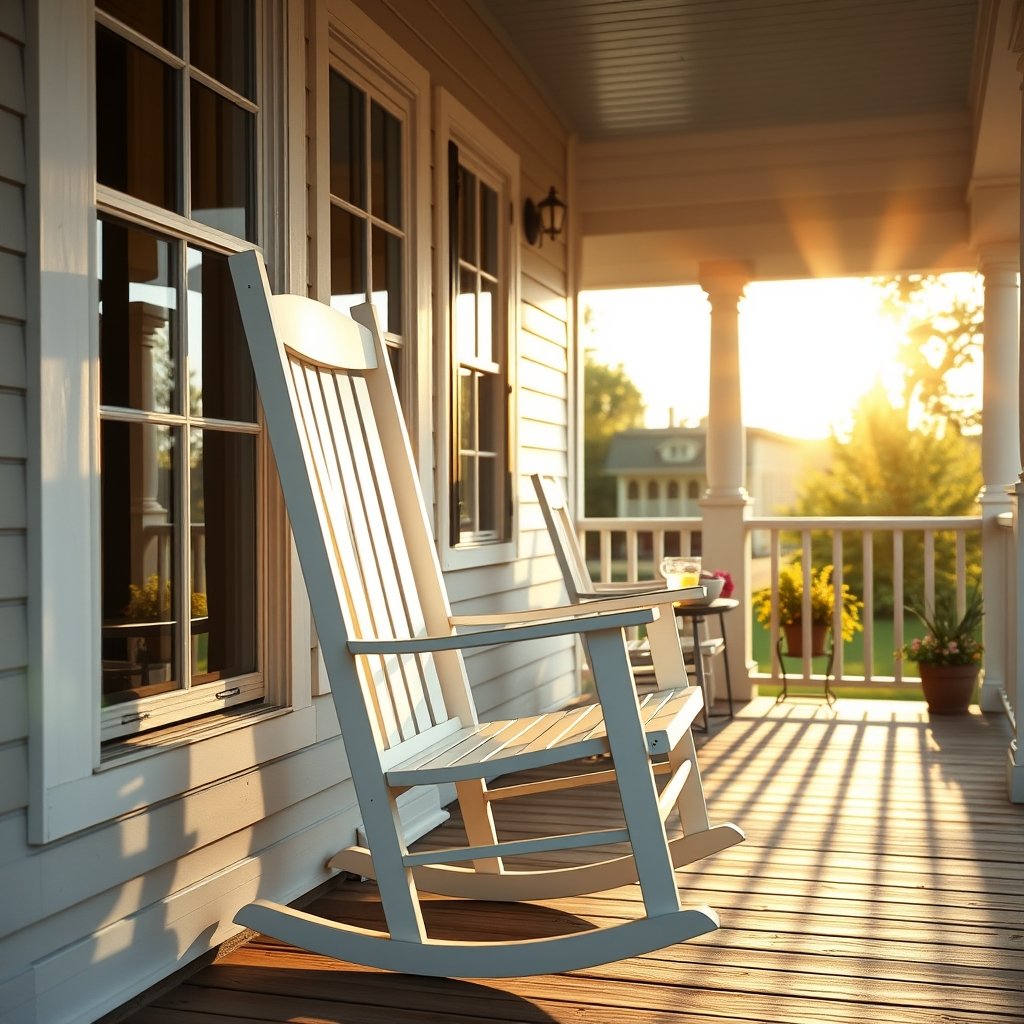 porch rocker product view