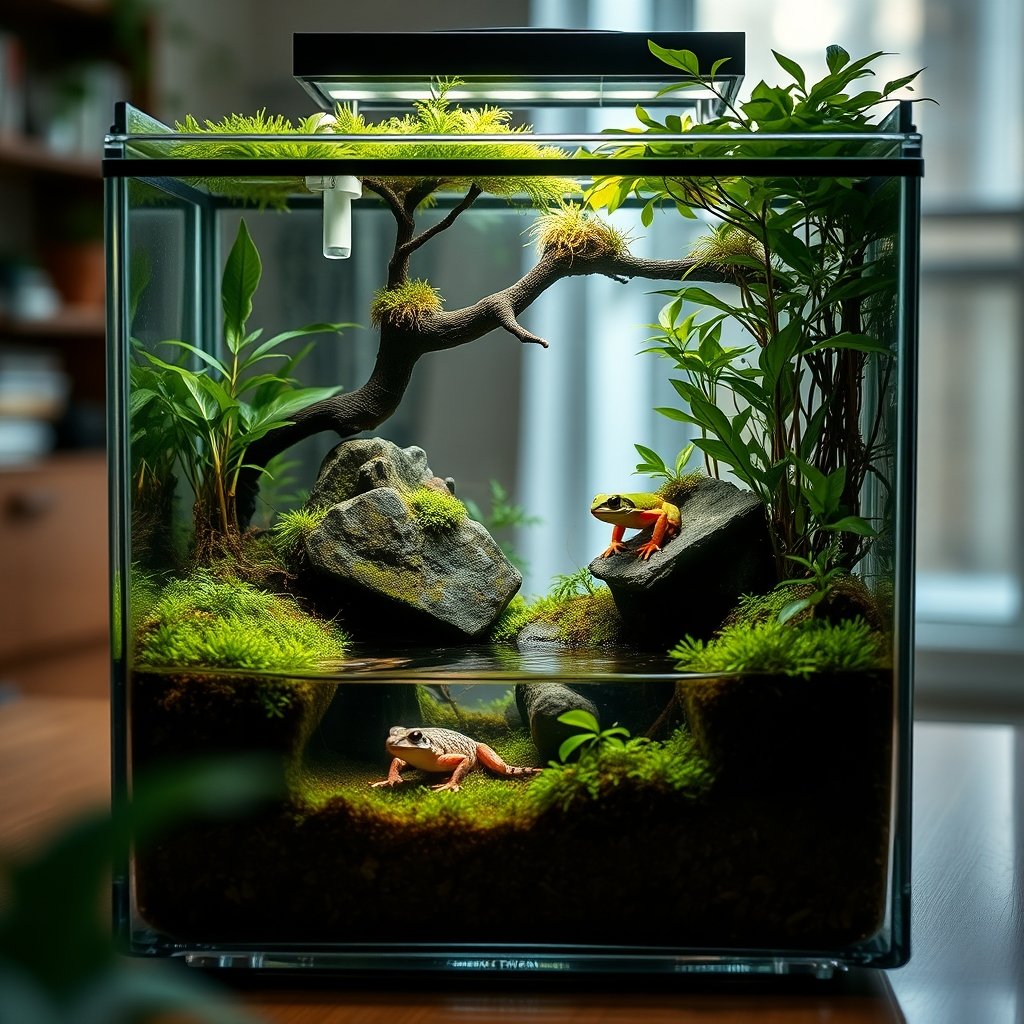 nano terrarium in action