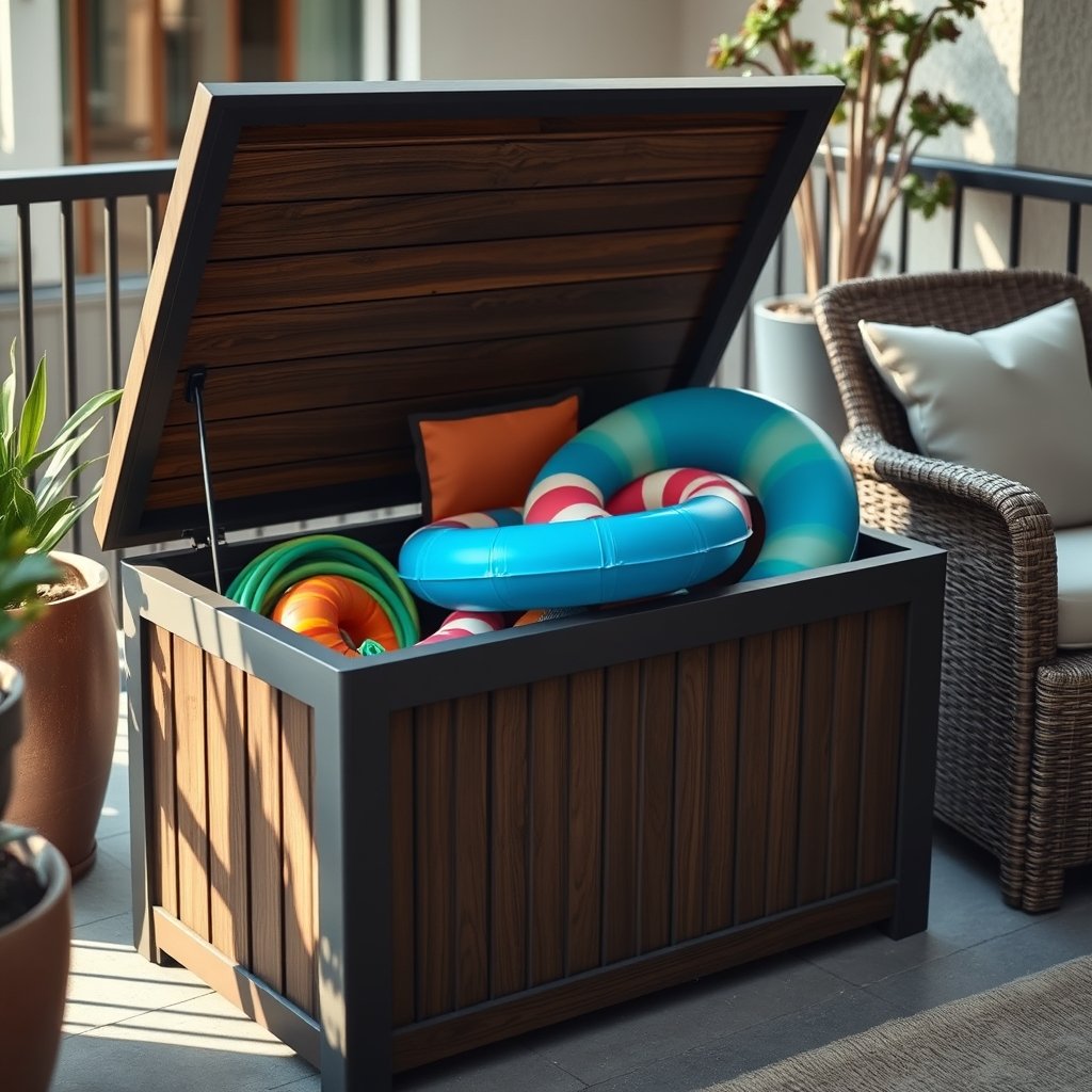 outdoor storage in action