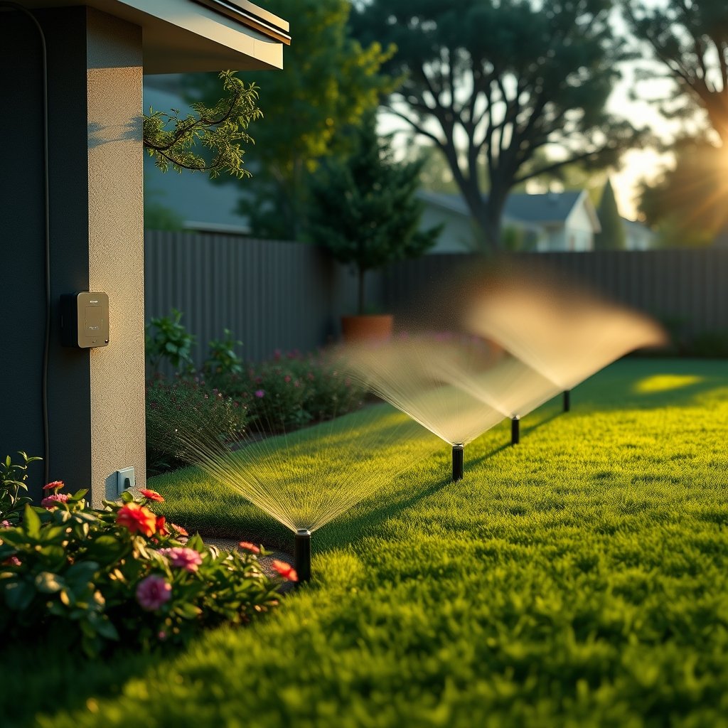 smart irrigation system - Illustration 1