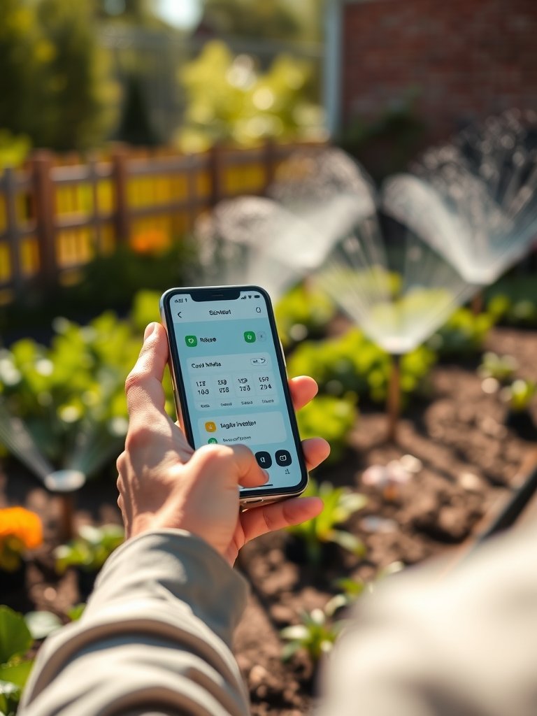 smart irrigation system - Illustration 2