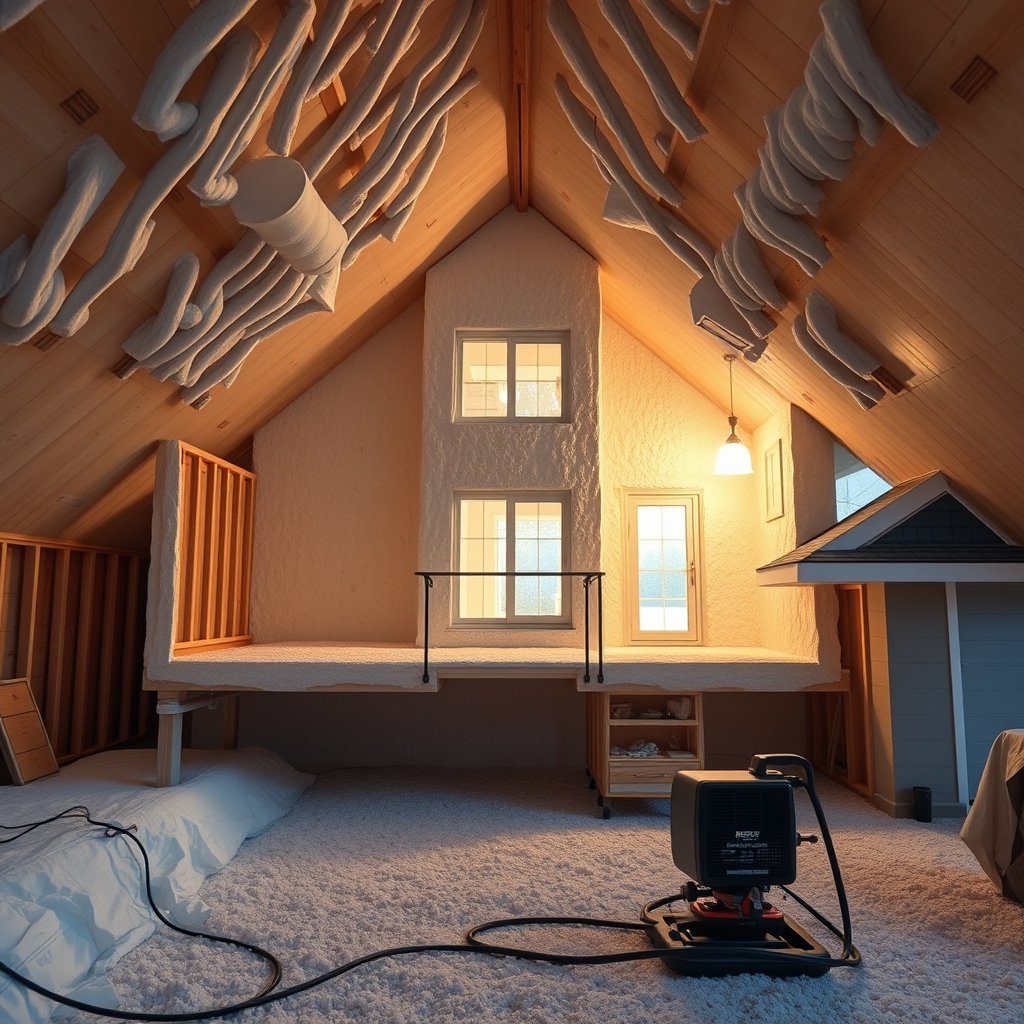 spray foam insulation cost 2025 - Illustration 1