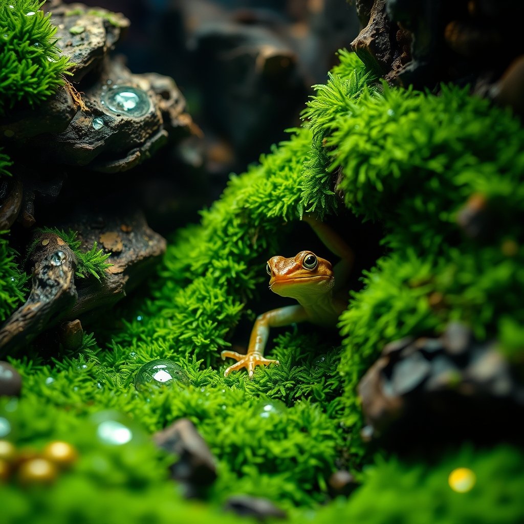 reptile hideout in action