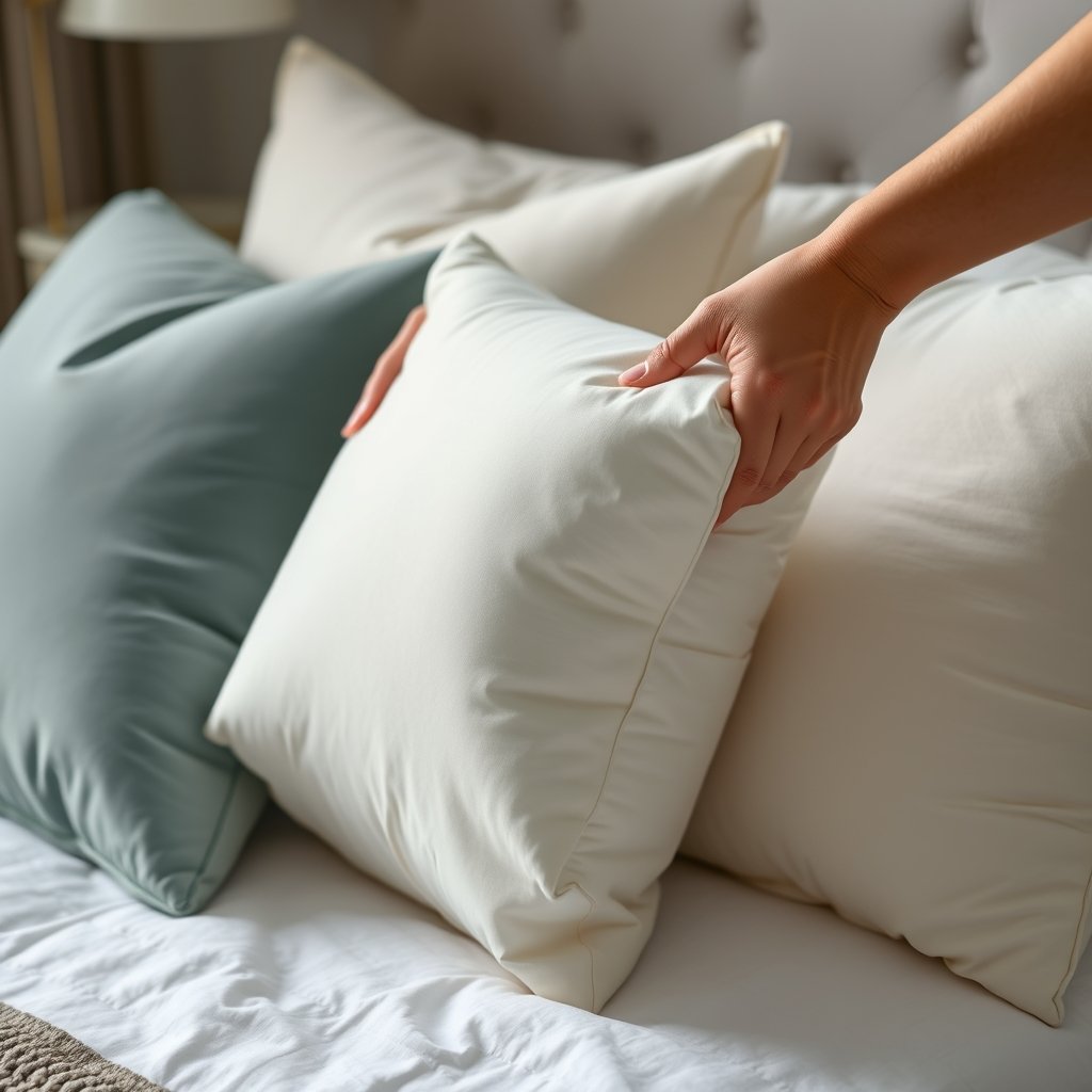 pillow inserts in action