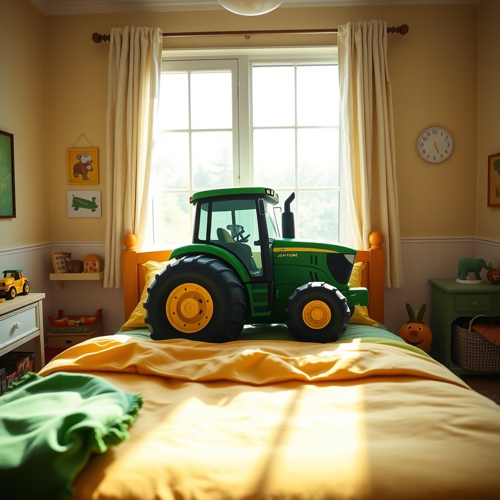 tractor pillow product view