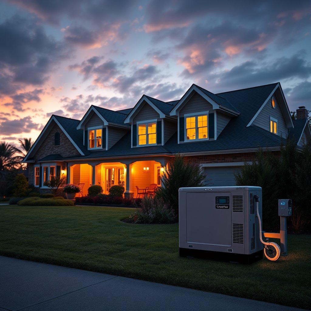 whole-home generator installation - Illustration 1