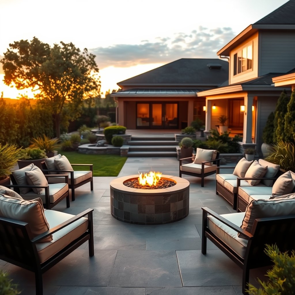 fire pit product view
