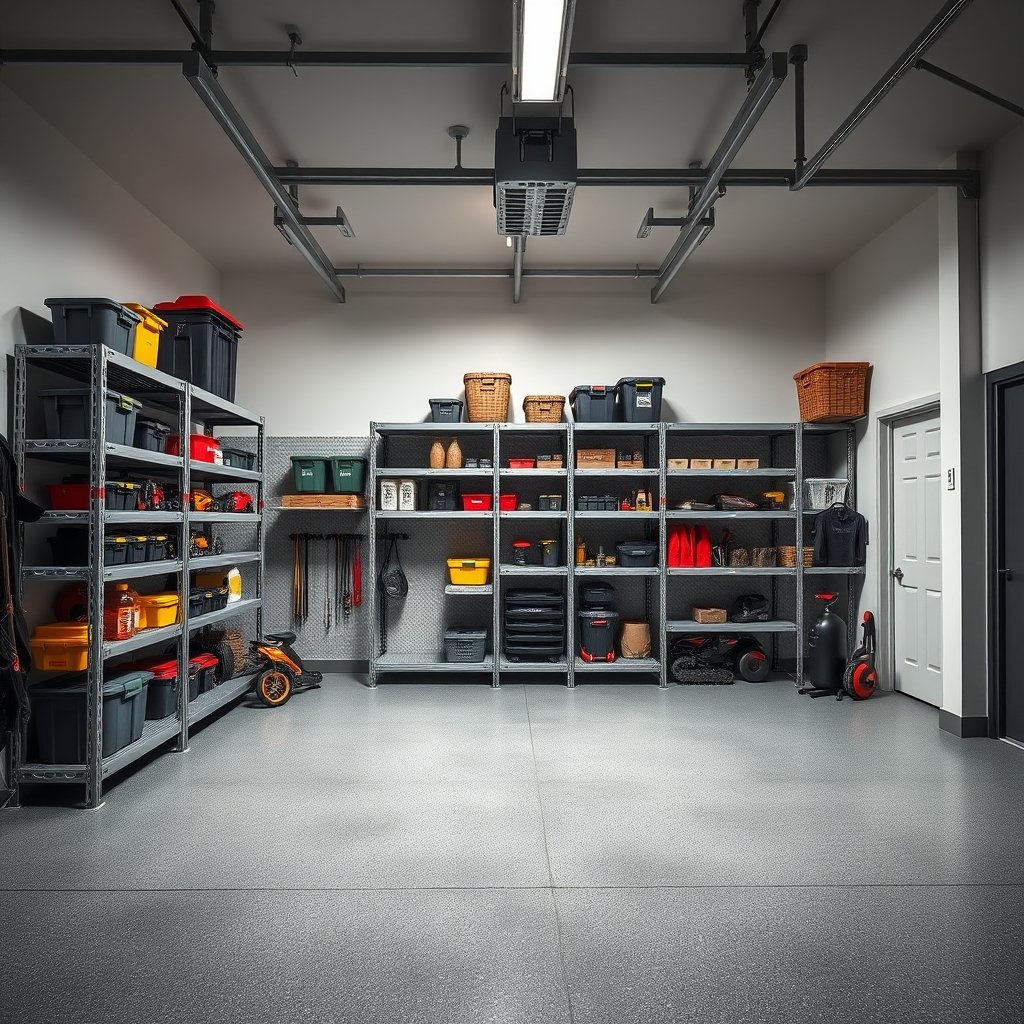garage shelving product view