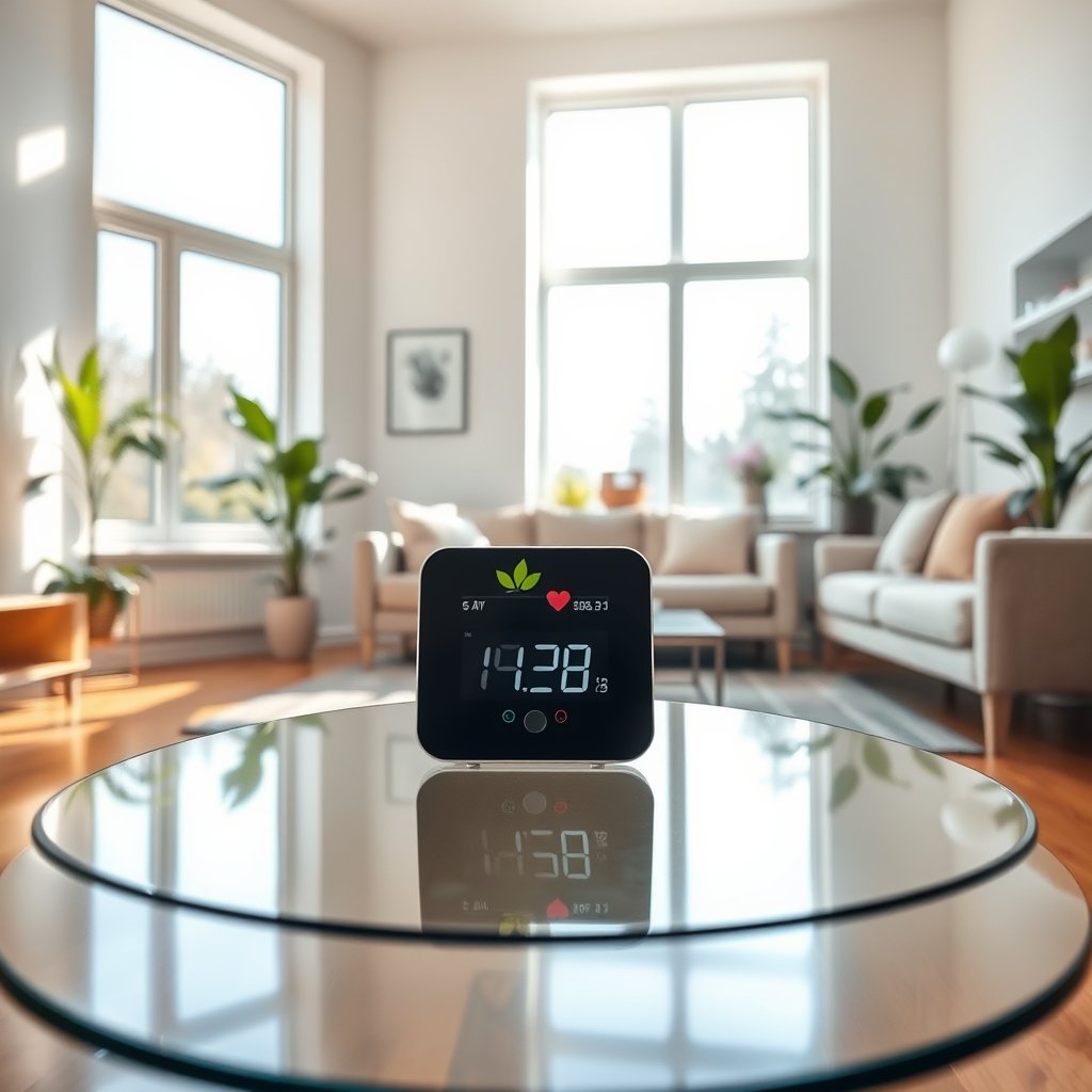 indoor air quality monitor - Illustration 1
