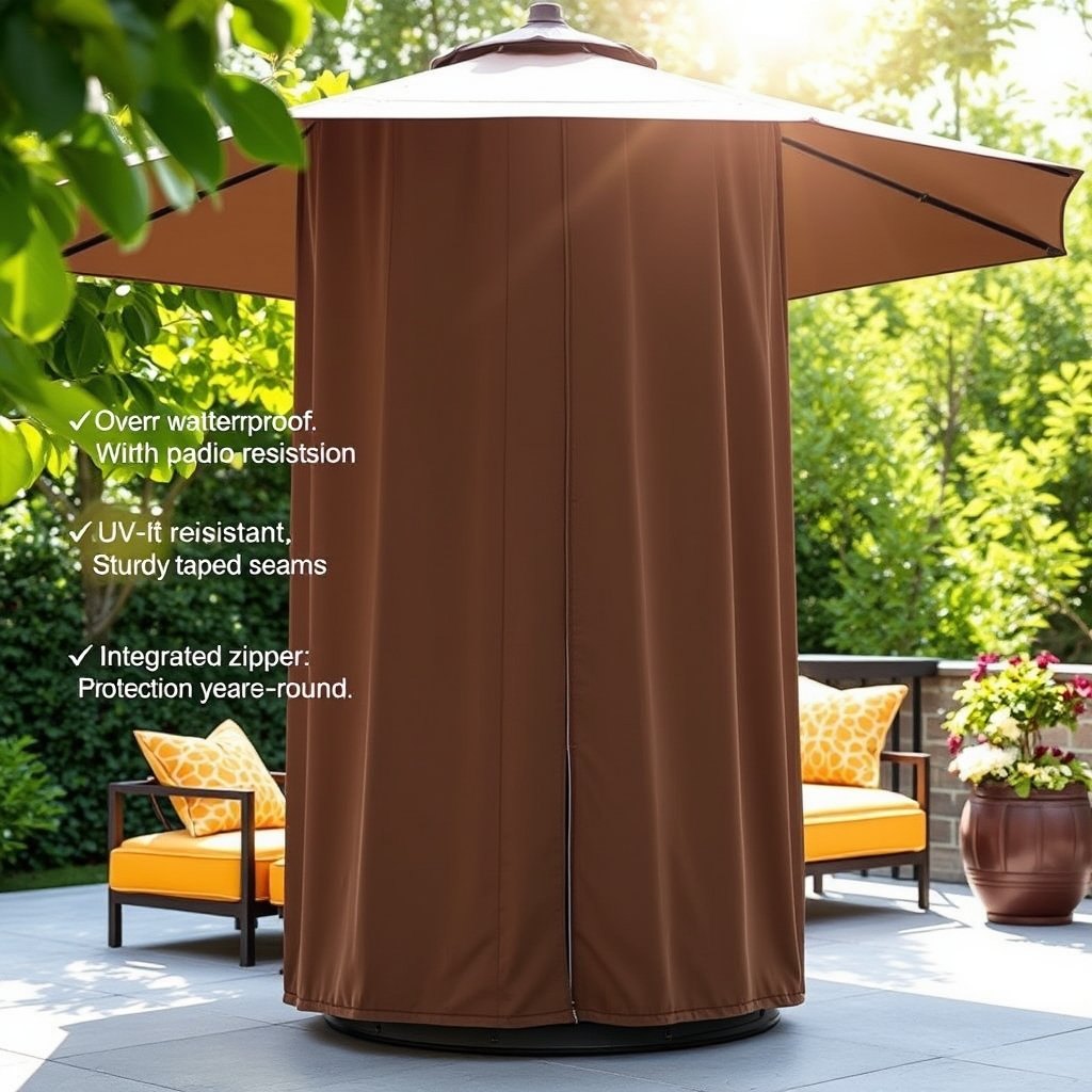 umbrella cover in action