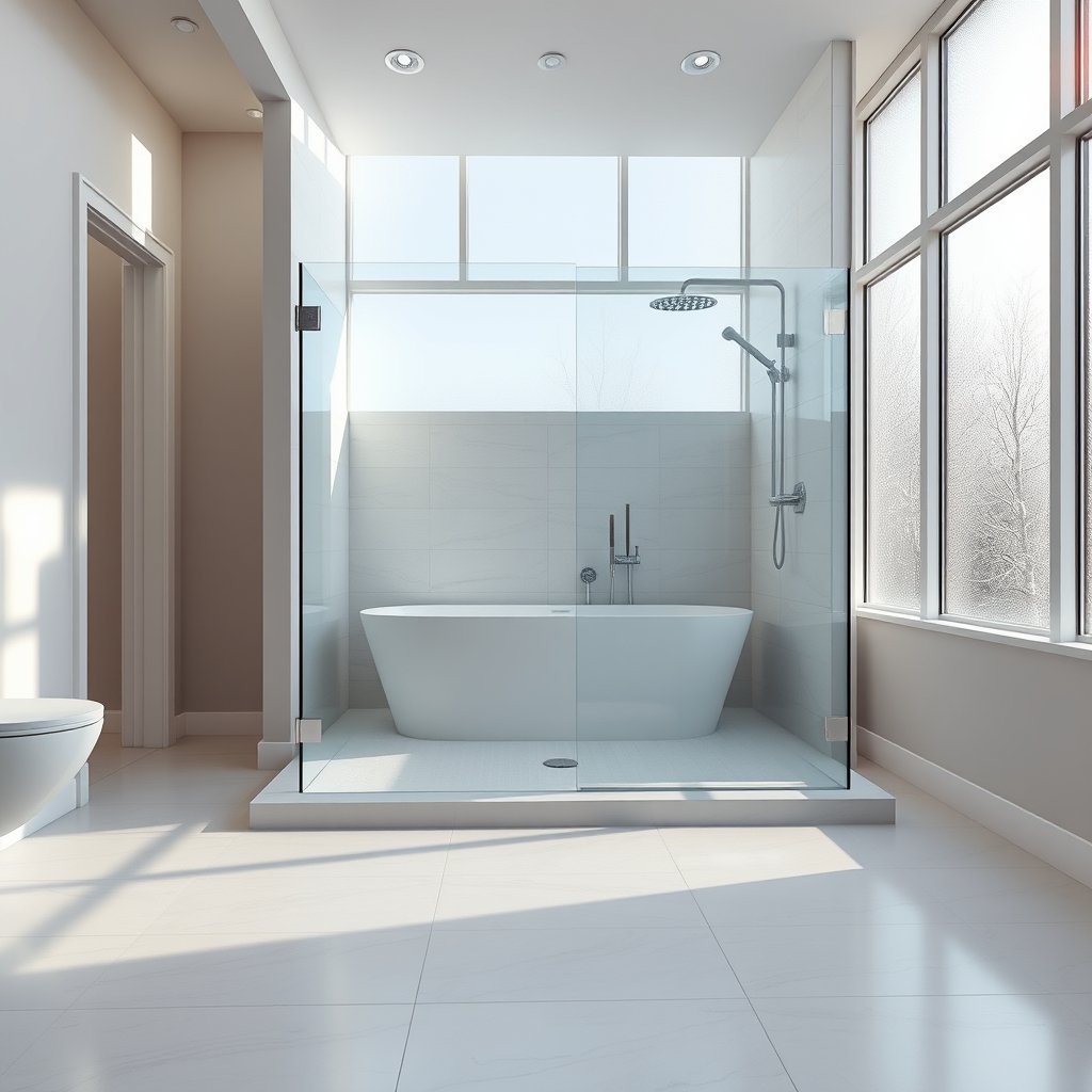 curbless shower conversion - Illustration 1