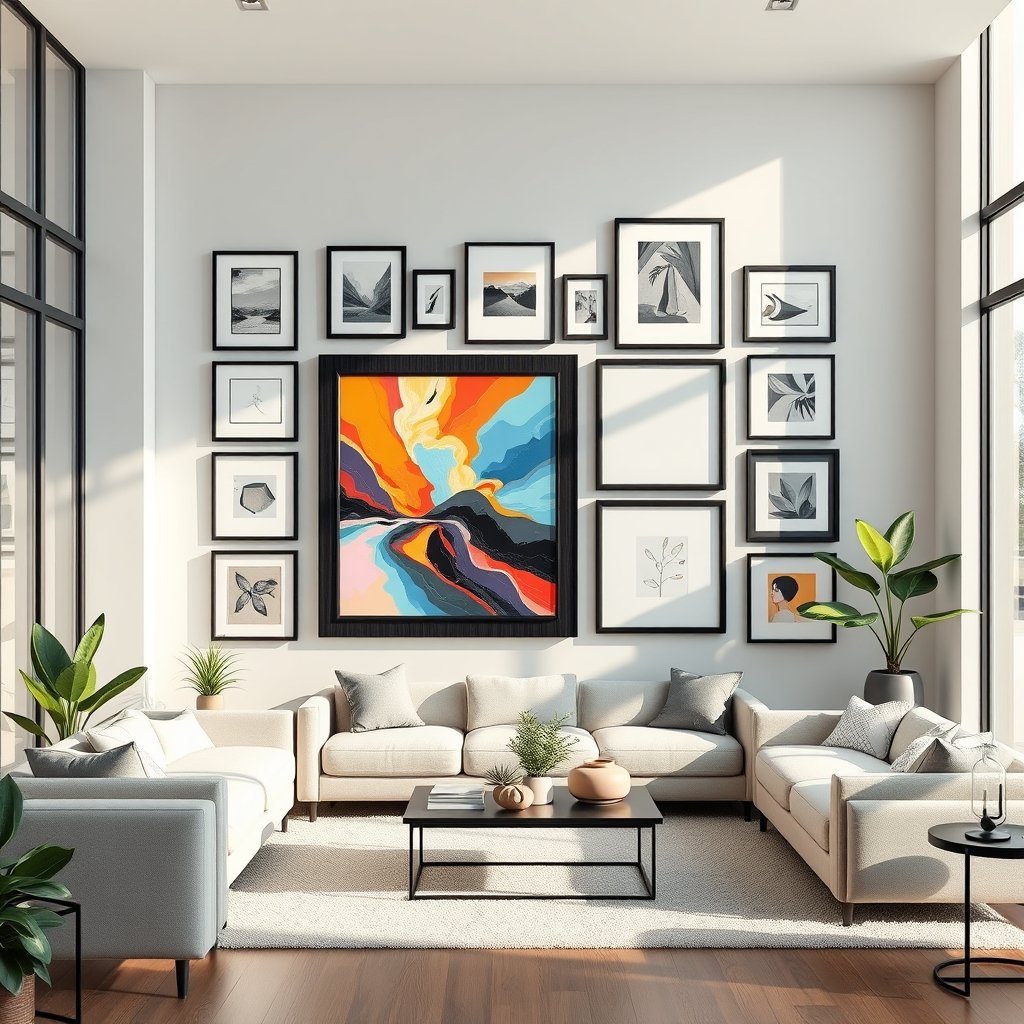poster frame product view