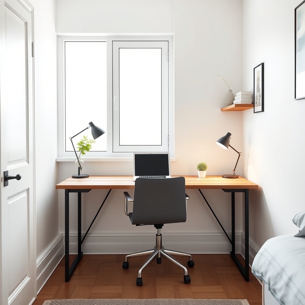 computer desk product view