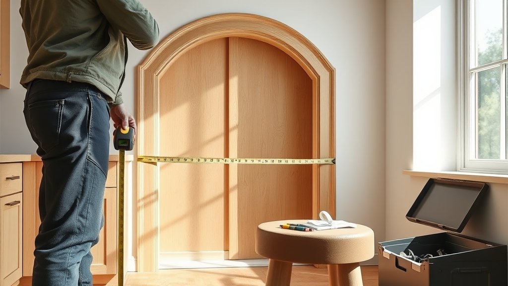 arched pantry door kit - Illustration 2