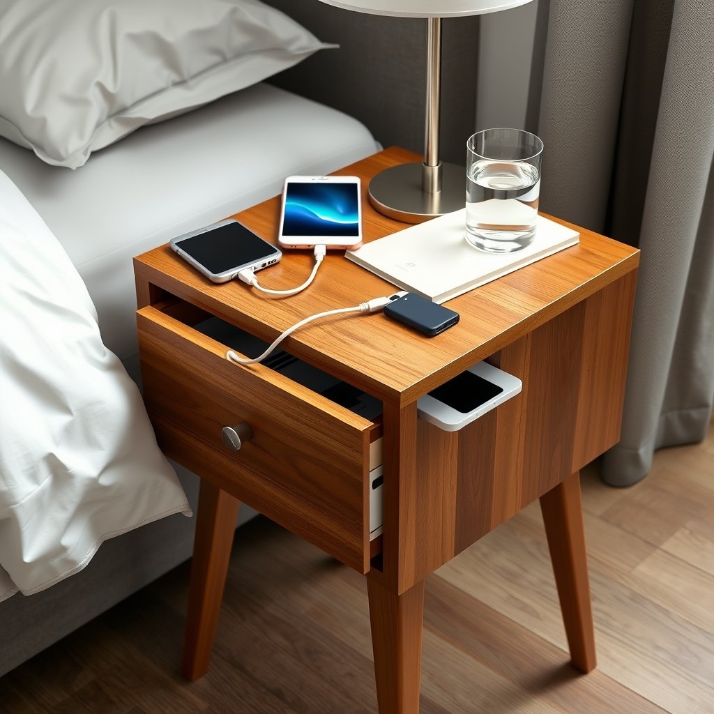 end table in action