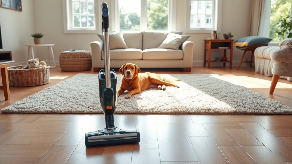 cordless stick vacuum for pet hair - Illustration 3