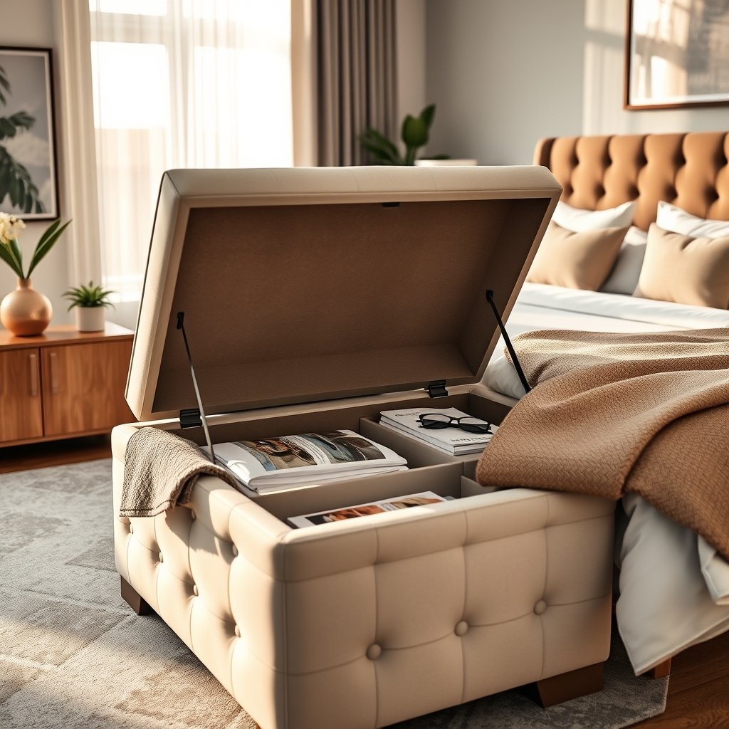 Storage Ottoman: 7 Ultimate Steps For Best Results In 2026 2 storage ottoman in action