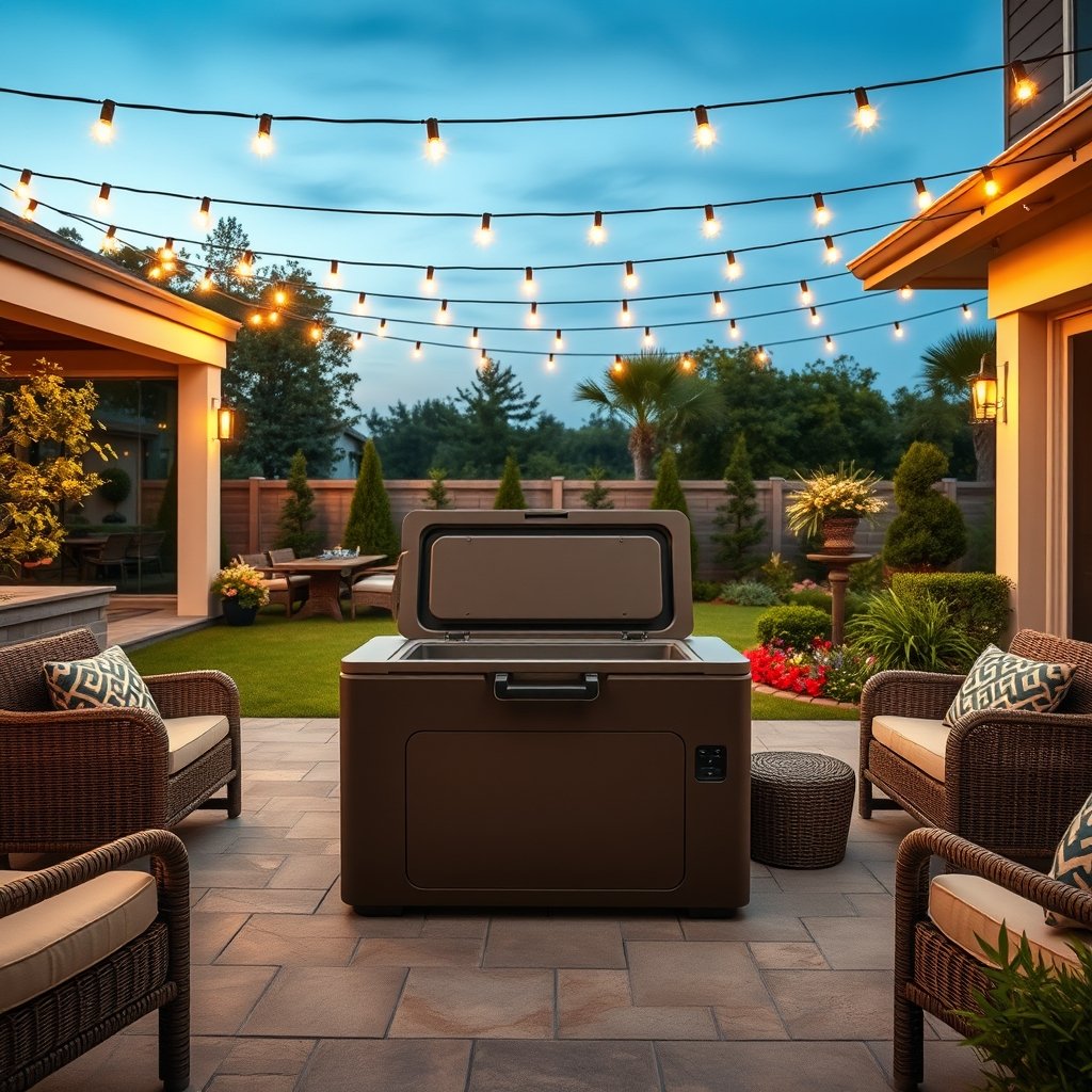 outdoor cooler product view