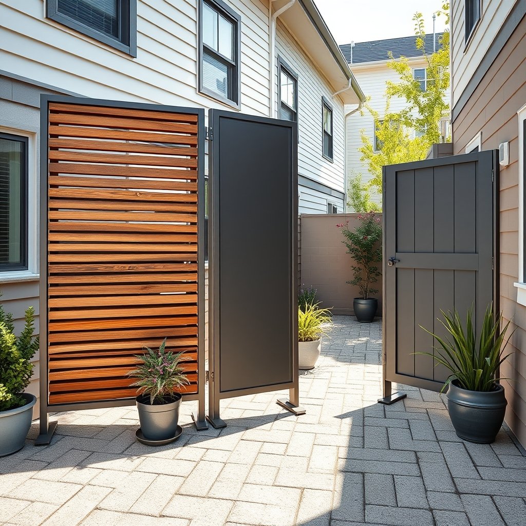 portable garden privacy screen - Illustration 1