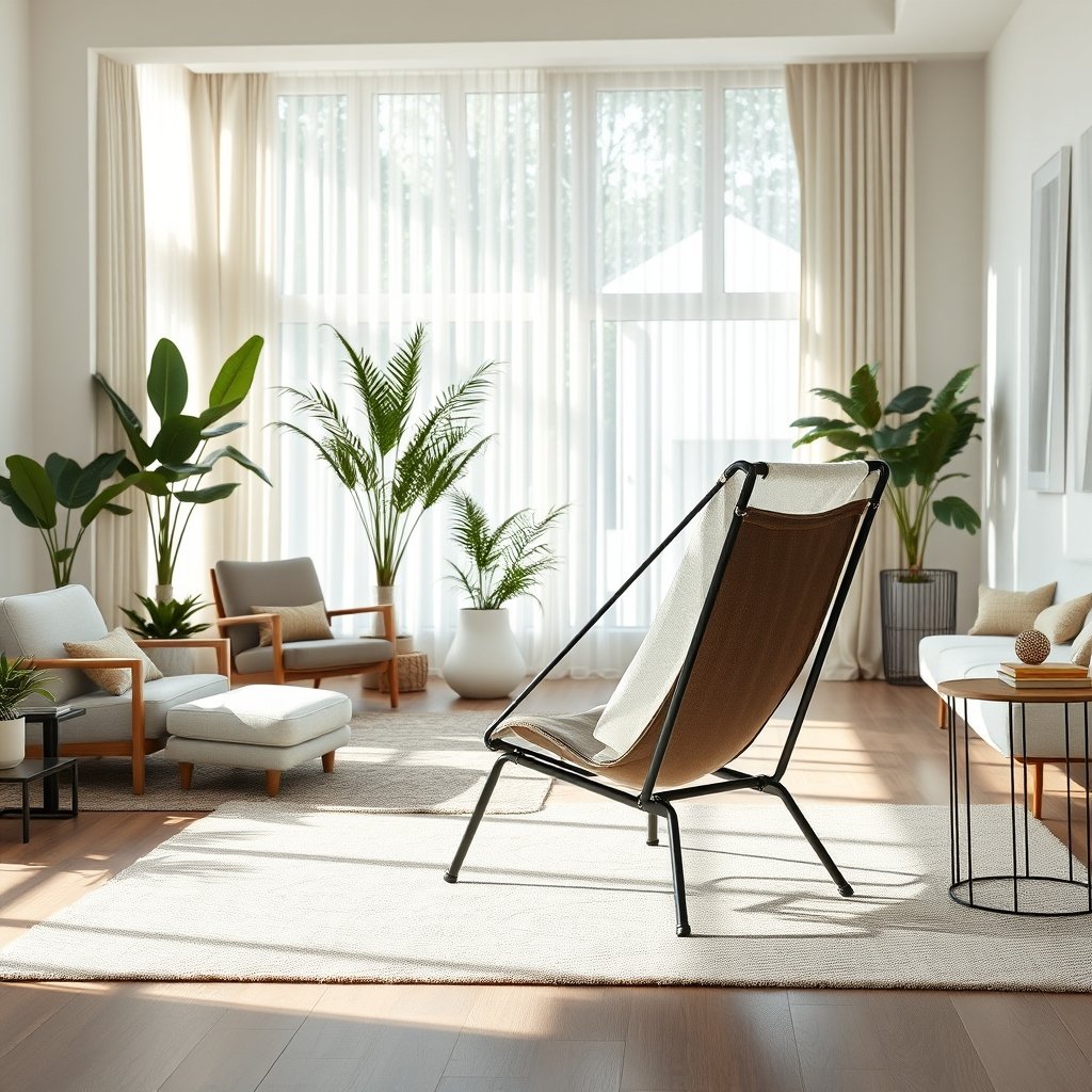 sling chair product view