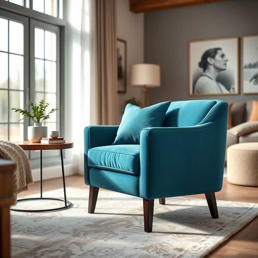 accent chair in action