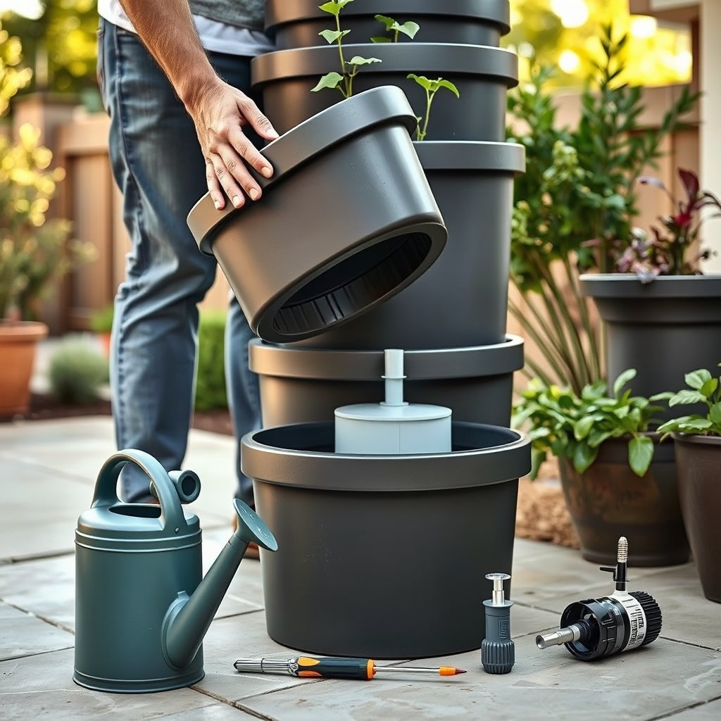 Vertical Garden Planter Tower: 7 Best Ways To Maximize Harvest (Proven Guide) 2 vertical garden planter tower - Illustration 2